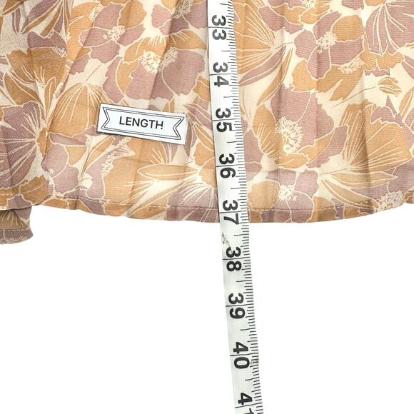 ASTR The Label | Women | Marcela Floral Halter Neck Backless Wrap Dress | Medium - Picture 6 of 10